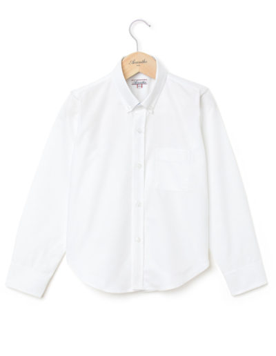 Chemise Acanthe Oxford blanches