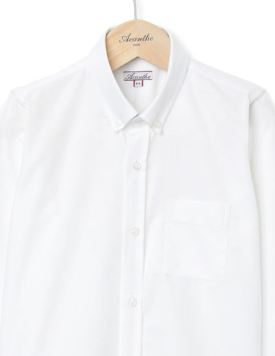 Zoom col chemise Acanthe col Oxford