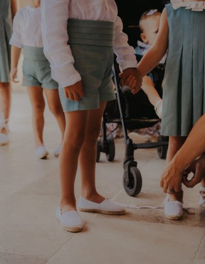 Culotte courte Le Polisson et Ceinture à plis religieuses